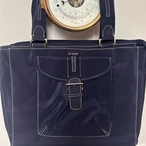 East Coast Co navy blue Nylon Shoulder / tote Bag